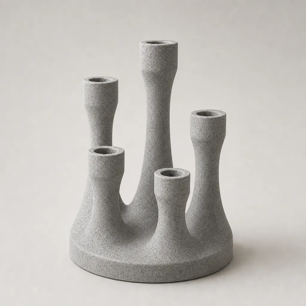 Clustered Taper Candle Holder
