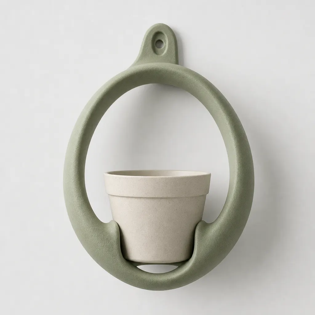 Wall-Mounted Plant Cradle
