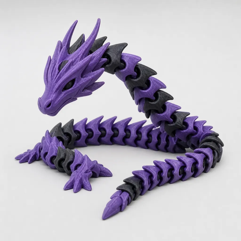 Print-in-Place Articulated Dragon