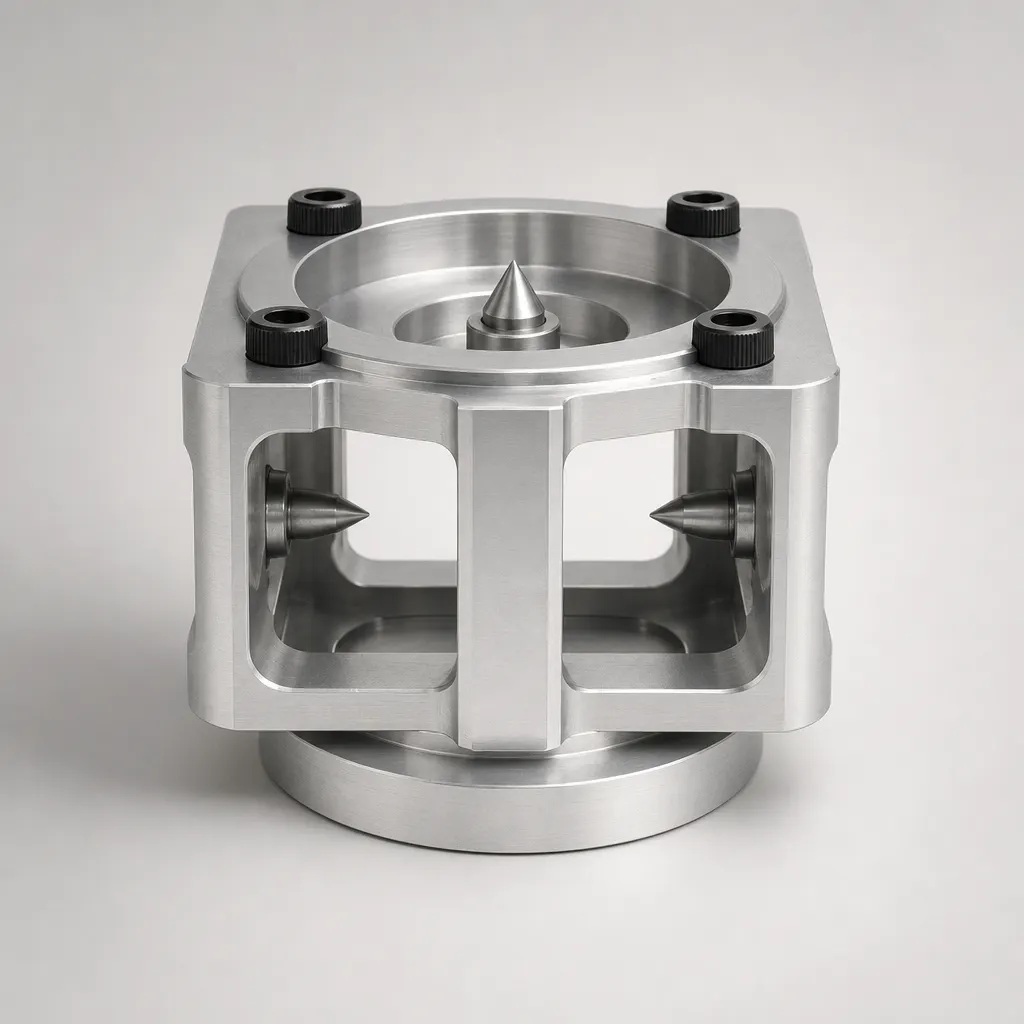 Lathe Blank Alignment Fixture
