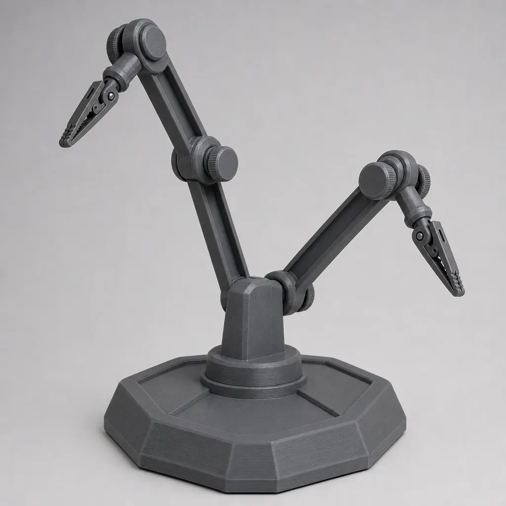 Articulated Work Holding Arms